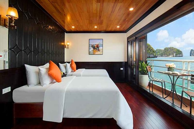Halong Dragon Bay 5 Star Cruise 2D1N-All Inclusive,Cave,Transfer - Price and value for a real 2D1N all-inclusive cruise
