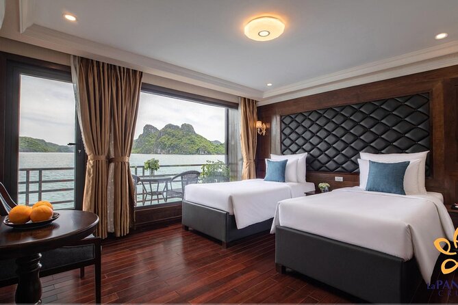 Halong Pandora 5 Star Cruise 2D1N-All Inclusive, cave, transfer - From Hanoi Old Quarter to Tuan Chau, the day starts earlier than you think