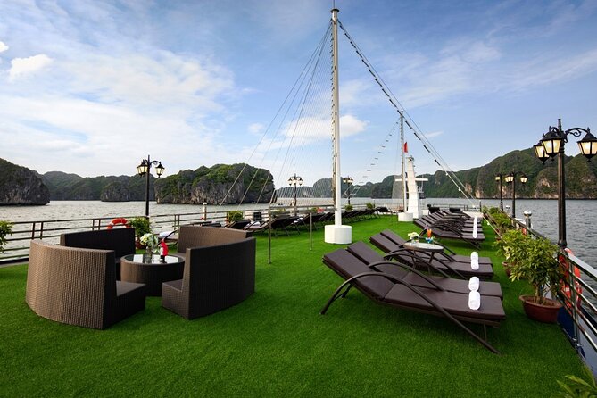 Halong Pandora 5 Star Cruise 2D1N-All Inclusive, cave, transfer - Caves, kayaking, and the activities that keep the day moving