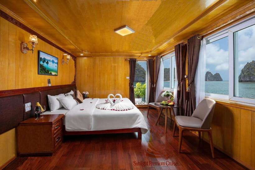 Hanoi: 2-Day Ha Long and Lan Ha Bay Cruise with Kayaking - Meals and your deluxe cabin: comfortable basics done right