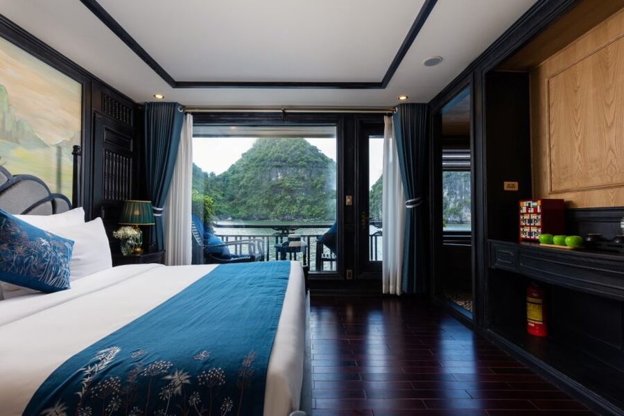 Hanoi: 2-Day Halong & Lan Ha Bay 5-Star Cruise with Balcony - Day 2 plan: Tai chi, caves near Cat Ba or kayaking in Ao Ech, brunch return
