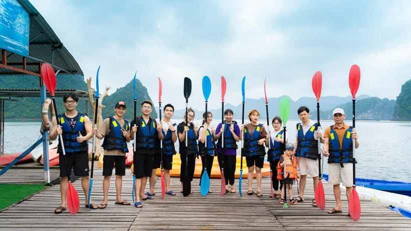 Hanoi: 2-Day Halong-Lan Ha Bay BEST SELLER 5<em> cruise balcony – Key highlights to know before you go’ /></p>
<ul>
<li><strong>Balcony cabin on a junior suite, air-conditioned, with private outdoor space</strong></li>
<li><strong>Kayak time plus bamboo-boat cave cruising through famous karst scenery</strong></li>
<li><strong>Sunset tea, then Vietnamese spring-roll cooking with the onboard chef</strong></li>
<li><strong>Sunrise tai chi on the water, with squid fishing at night</strong></li>
<li><strong>Multiple cave and beach options, depending on tide and availability</strong></li>
<li><strong>Weak internet on the bay, so plan offline time and any important tasks early</strong></li>
</ul>
<h2 id="a-2-day-halong-lan-ha-bay-cruise-that-actually-feels-like-a-break">A 2-day Halong-Lan Ha Bay cruise that actually feels like a break</h2>
<p><img width="820" height="547" decoding="async" src=
