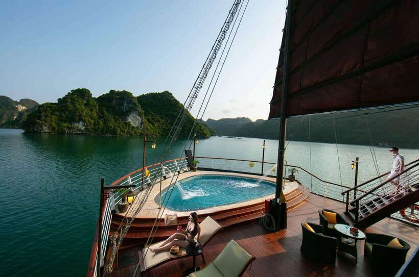 Hanoi: 2D1N Ha Long Bay, Lan Ha Bay by Amanda Luxury Cruise - Amanda Luxury Cruise, a 20-cabin iron ship with real cabin comfort