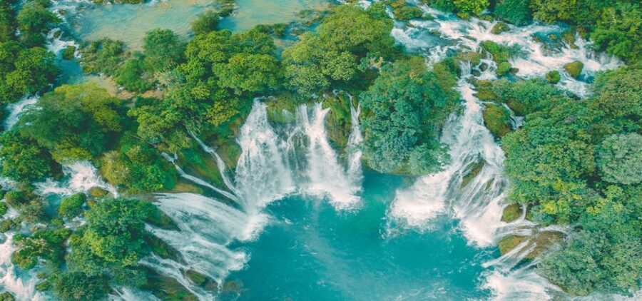 Hanoi: 3-Day Tour to Ban Gioc Waterfall and Ba Be Lake - Day 2: Ban Gioc, Nguom Ngao Cave, and arriving into Ba Be National Park