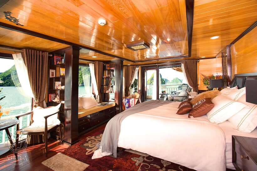 Hanoi: 3D2N Ha Long, Lan Ha Bay by Hera Grand Luxury Cruise - Food on board: included meals that actually reduce stress