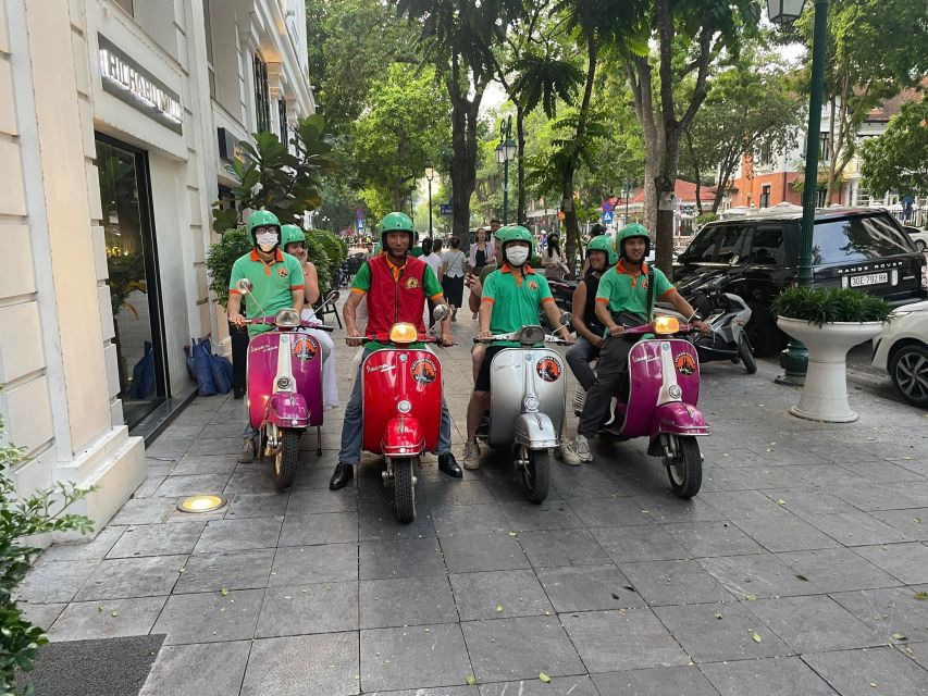Hanoi 4.5-Hour Vespa Tour city tour - Scooter viewpoints around Ho Chi Minh Mausoleum and government buildings