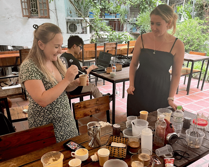 Hanoi Artisan Coffee Making Class with Train Street - Best Use of Your Time in Hanoi Around This Class