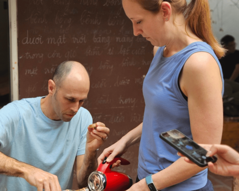 Hanoi Artisan Coffee Making Class with Train Street - Price and What You Really Get for $30