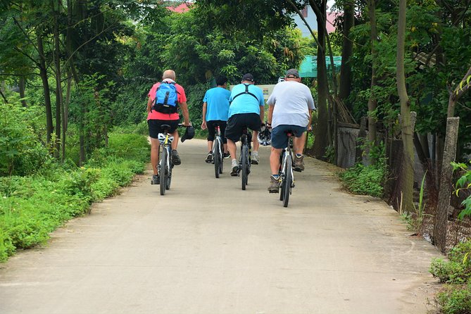 Hanoi Bicycle Tours: Half Day Bicycle Tours Hanoi Countryside - The cycling effort: flat-ish routes, but narrow and uneven moments