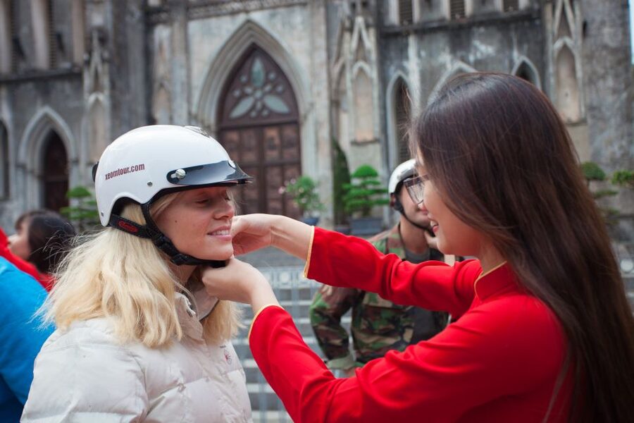 Hanoi: City Sightseeing Motorbike Tour - Stop-by-stop: Opera House, St Joseph Cathedral, and the colonial city feel