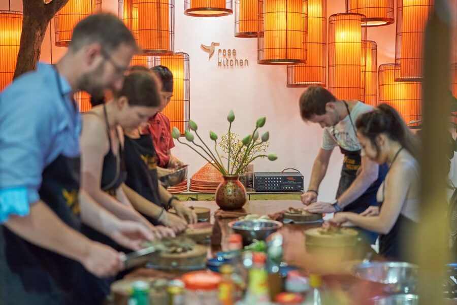 Hanoi: Cooking Class in a Local Villa with Market Tour - A Hanoi cooking class that feels like Vietnamese daily life