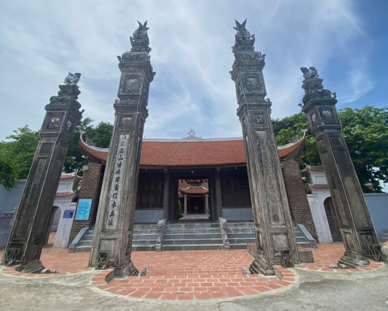 Hanoi Countryside Bicycle Tour - Ancient Village Gate and the First Glimpse of Rural Hanoi