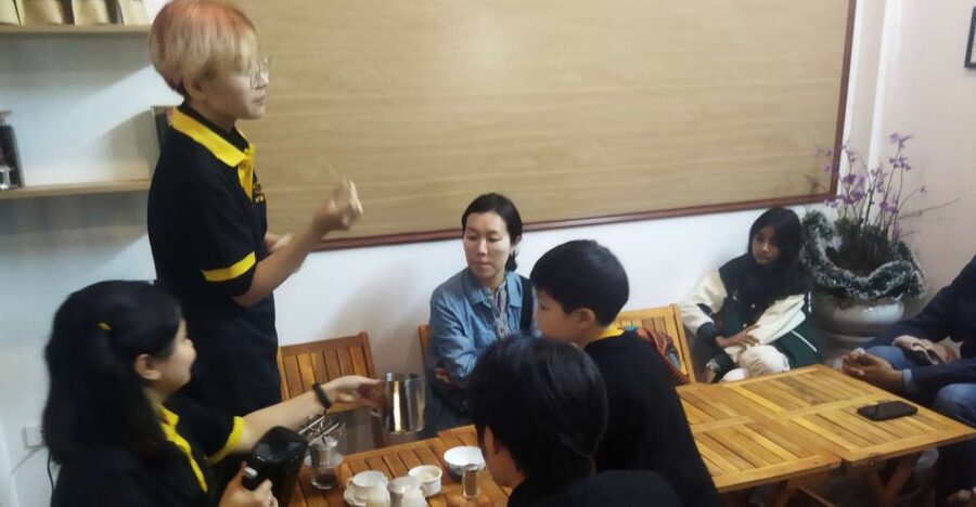 Hanoi Egg Coffee Class - The egg coffee workshop: why the labor is part of the lesson