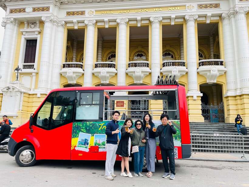 Hanoi Exclusive Craft Beer Bus: Cultural Sightseeing Tour - Old Quarter streets and Train Street, where the train feels insanely close