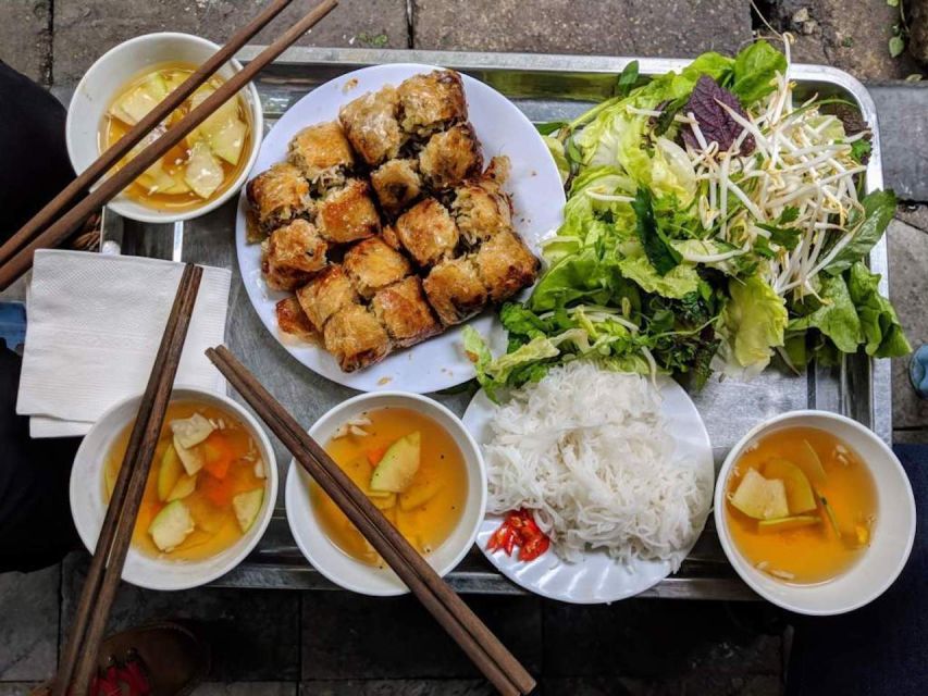Hanoi Food, Culture, Sightseeing & Fun By Vietnam Army Jeep - Long Bien Bridge and the French Quarter contrast