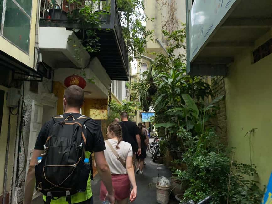 Hanoi Food Tour Visit Train Street Option Walk Motorbike Car - Comfort and rules that shape your experience