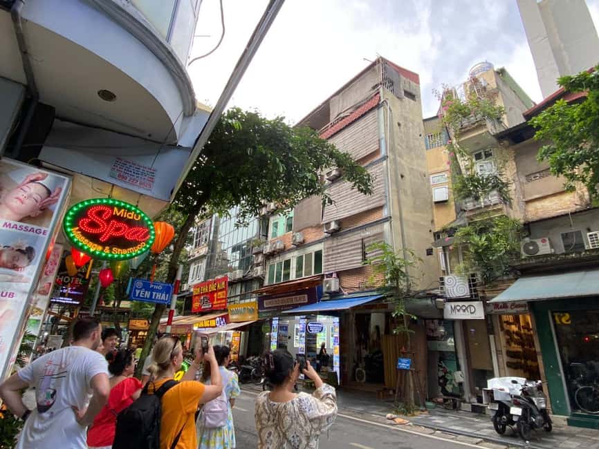 Hanoi Food Tour Visit Train Street Option Walk Motorbike Car - Where you meet and how the tour route is set up
