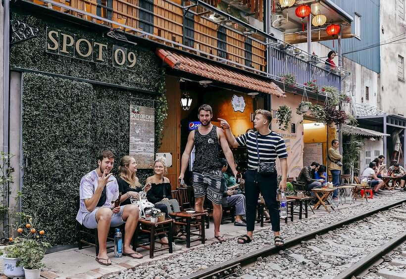 Hanoi: Guided Food Tour with Train Street Visit - Bun Cha at the first stop: smoky pork and broth that does the work