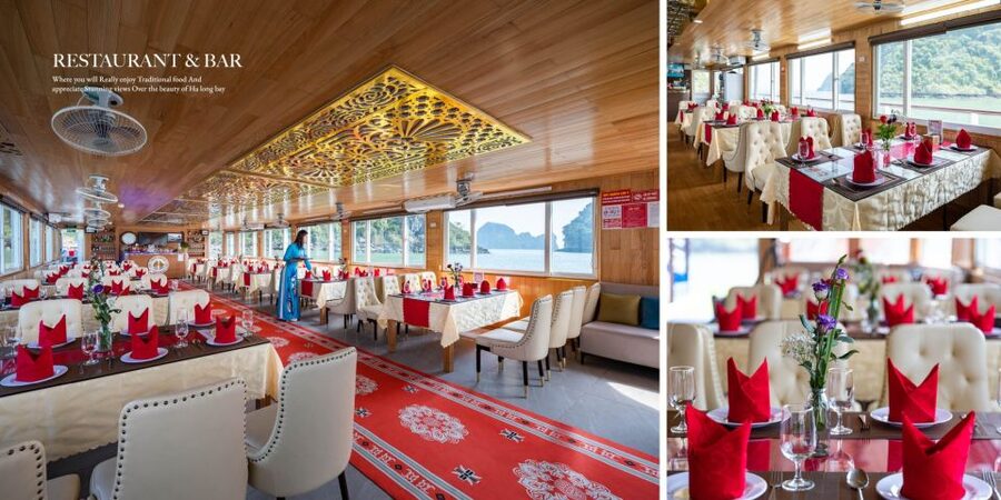 Hanoi: Ha Long Bay Cruise Day Tour visit Titop island & Cave - Lunch on board, then a sunset party with snacks and red wine