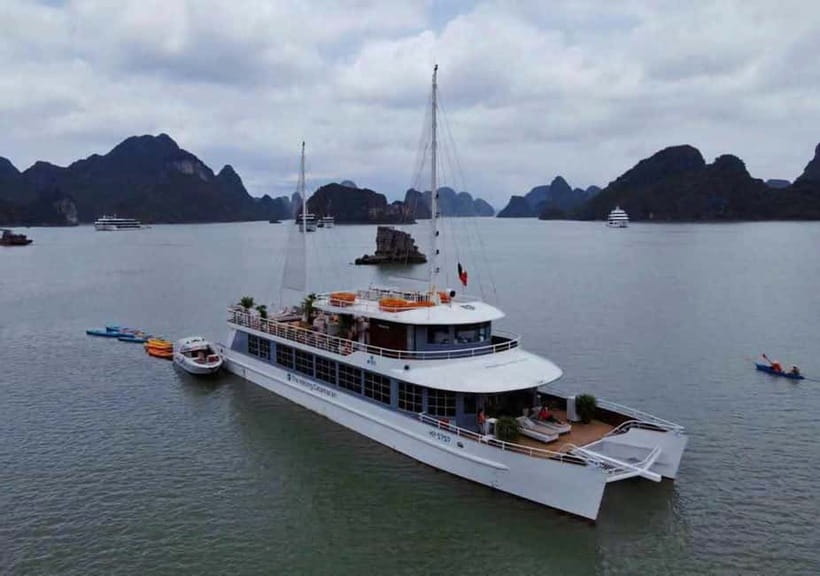 Hanoi/Ha Long: Ha Long Bay Luxury Day Cruise by Catamaran - Key things to know before you go