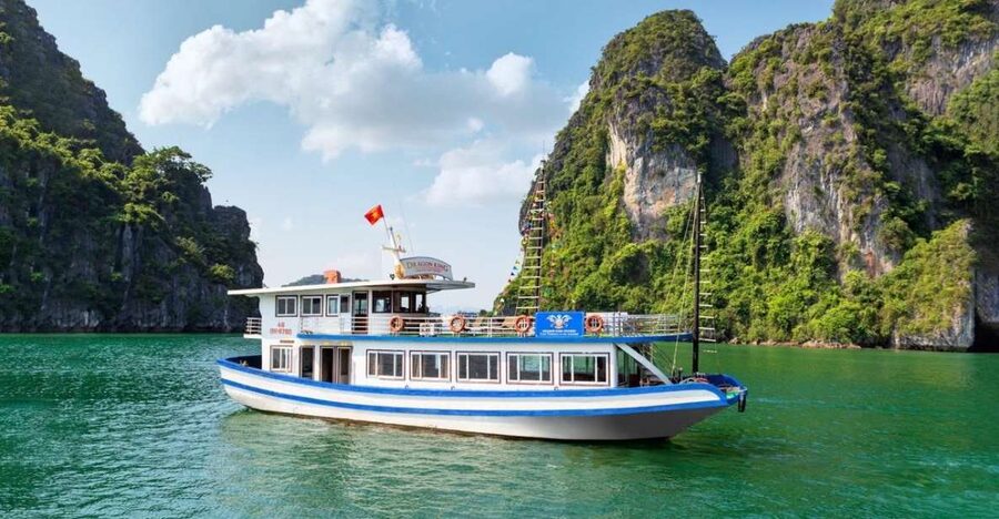 Hanoi: Halong Bay Day Trip with Titop Island, Cave, & Kayak - Sung Sot Cave, Stalagmites and Stalactites Up Close