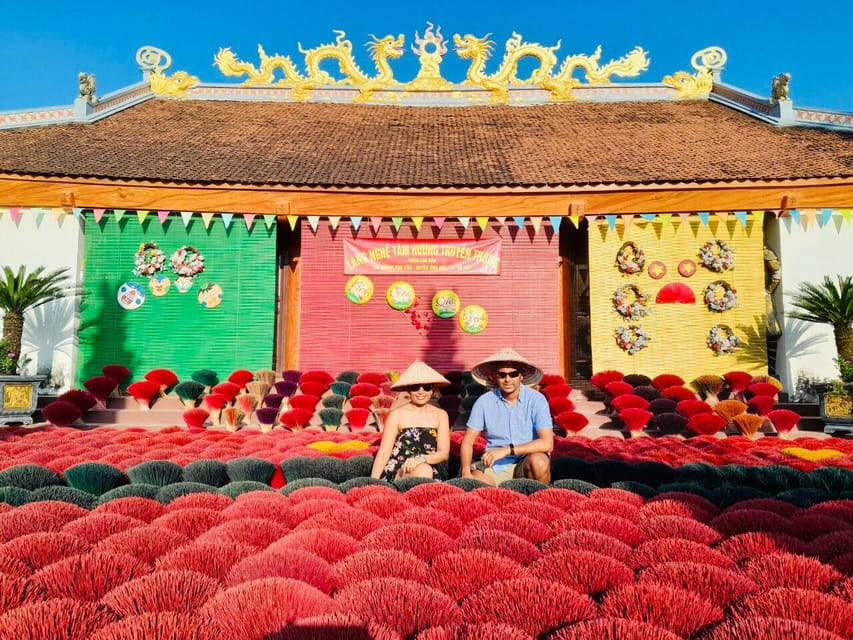 Hanoi: Incense Village, Hat, Lacquer, & City Highlights Tour - City Highlights option: Tran Quoc Pagoda, Ho Chi Minh Mausoleum, and Temple of Literature