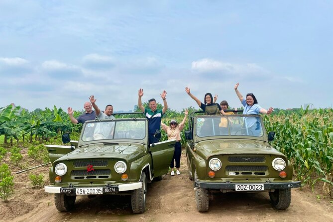 Hanoi Jeep City Highlight, Backstreet, Train Street, Countryside - Duong Tau (Train Street) and Hoang Hoa Tham: Watching How Life Works