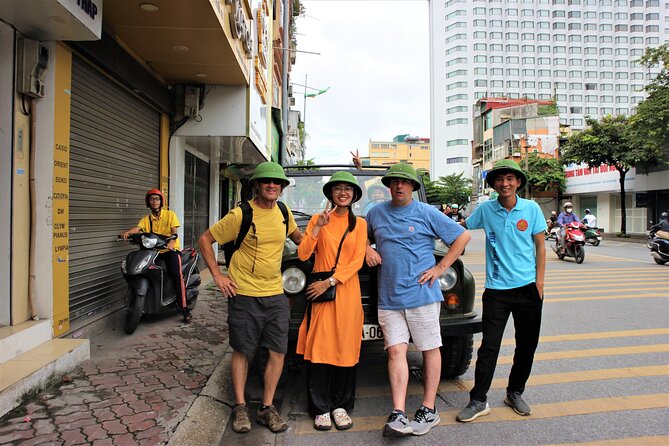 Hanoi Jeep Foodie Tours Led By Women - Old Quarter flea market and the Train Street atmosphere