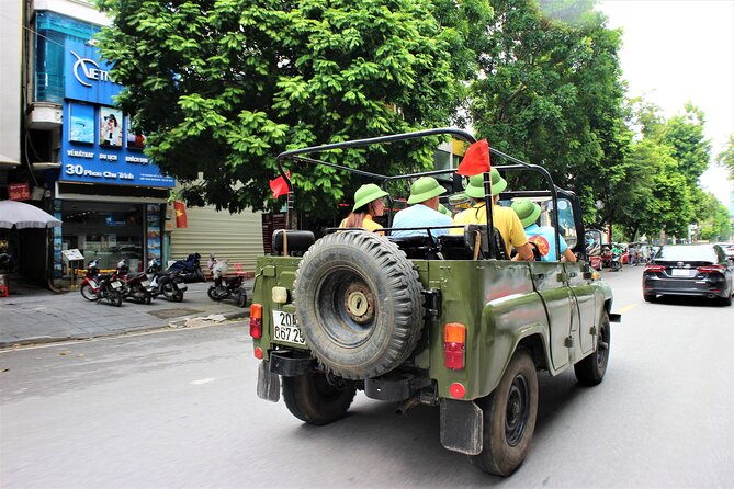Hanoi Jeep Foodie Tours Led By Women - Long Bien Bridge night views and history