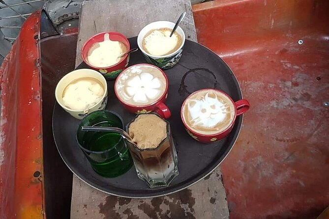 Hanoi Jeep Tour: Food, Culture and Fun by Vietnam Army Jeep - Hanoi Train Street coffee: the famous moment, done with timing