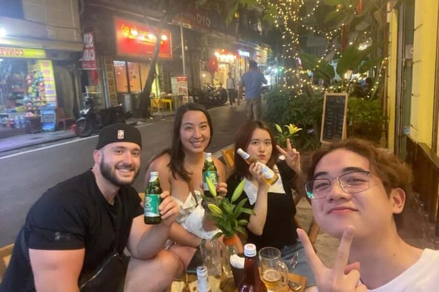 Hanoi Local Fresh Beer and Culinary Tour with Train Street - Three beer tastings, four beers total: how to pace without killing the fun