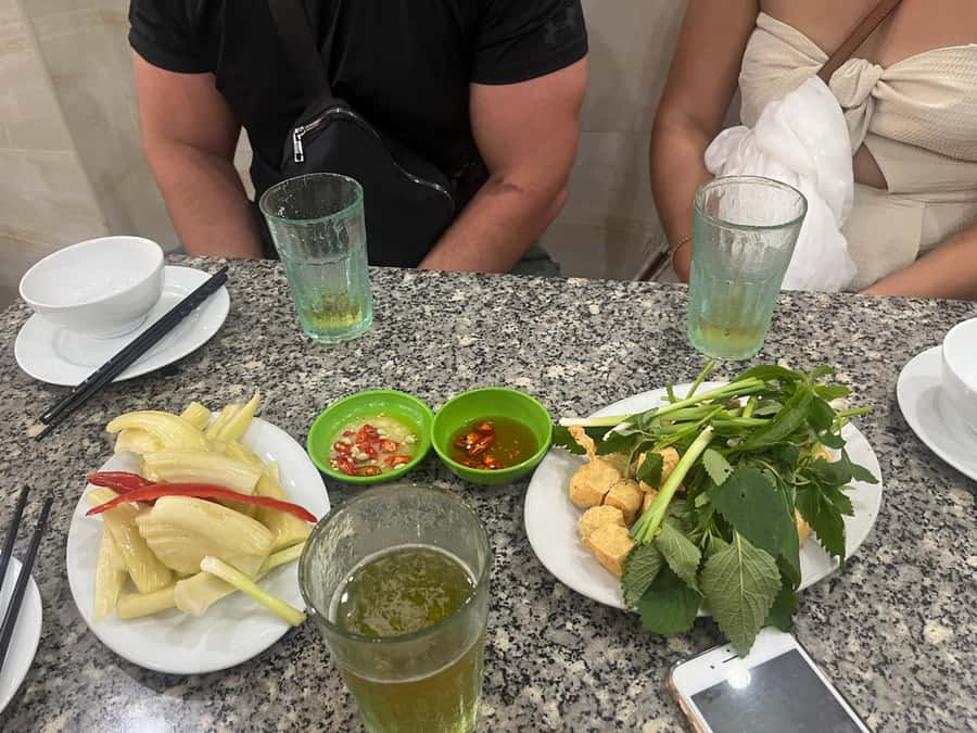 Hanoi Local Fresh Beer and Culinary Tour with Train Street - Hang Ga for dried Pho, Truc Bach beer, and tofu