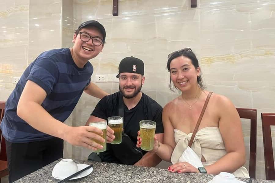 Hanoi Local Fresh Beer and Culinary Tour with Train Street - Another fresh beer stop: the Hanoi social scene, not just the tasting flight