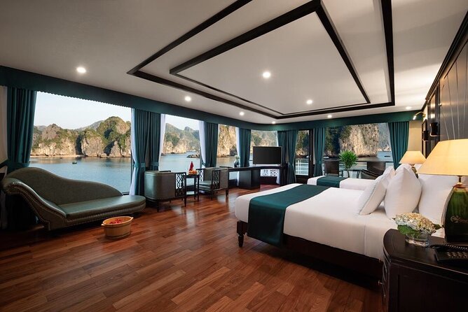 Hanoi: Luxury 3-Day Ninh Binh Trip and Halong 5-Star Cruises - Halong and Lan Ha Day Two: From Tuan Chau to a Luxury Cruise Day