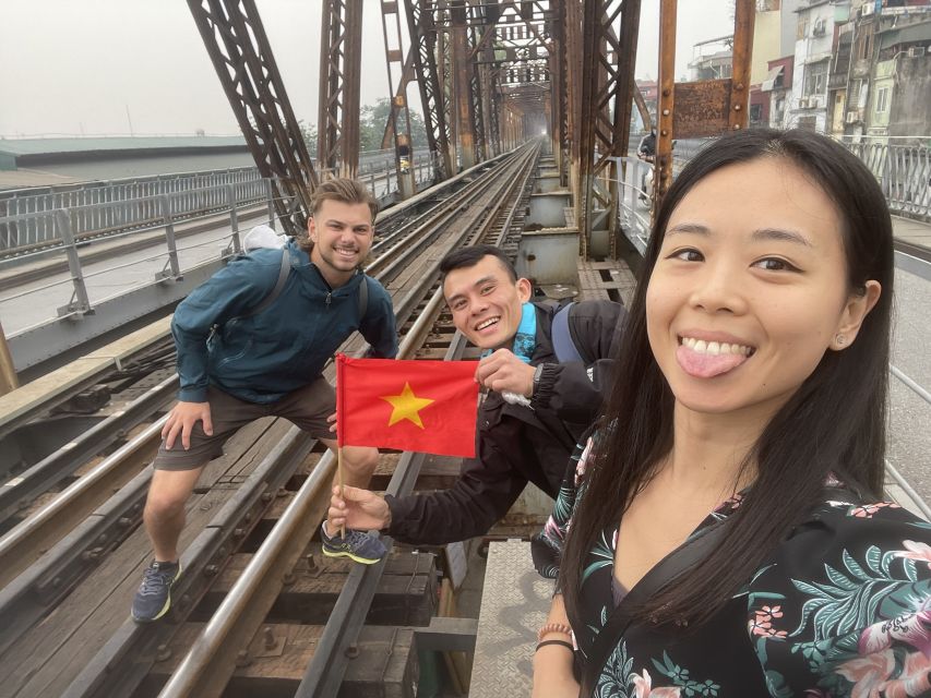 Hanoi Motorbike Adventures - Train Street: iconic, photogenic, and better with a guide