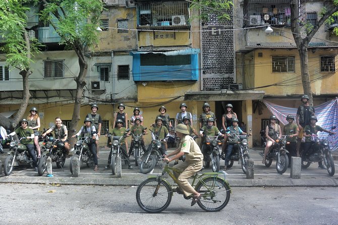 Hanoi Motorbike Tour: Food, Culture and Fun by Vintage Motorbike - Ba Đình Square and Hanoi’s Layers, Temples to Colonial Streets