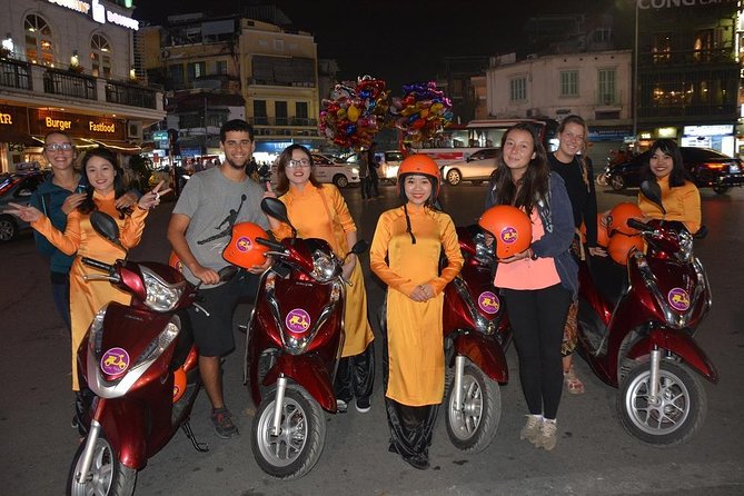 Hanoi Motorbike Tours Led By Women: Hanoi By Night Foodie Motorbike Tours - Long Bien Bridge and the bun cha moment