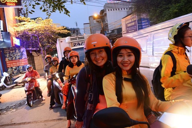Hanoi Motorbike Tours Led By Women: Hanoi By Night Foodie Motorbike Tours - Female-led drivers: safety, confidence, and the human touch