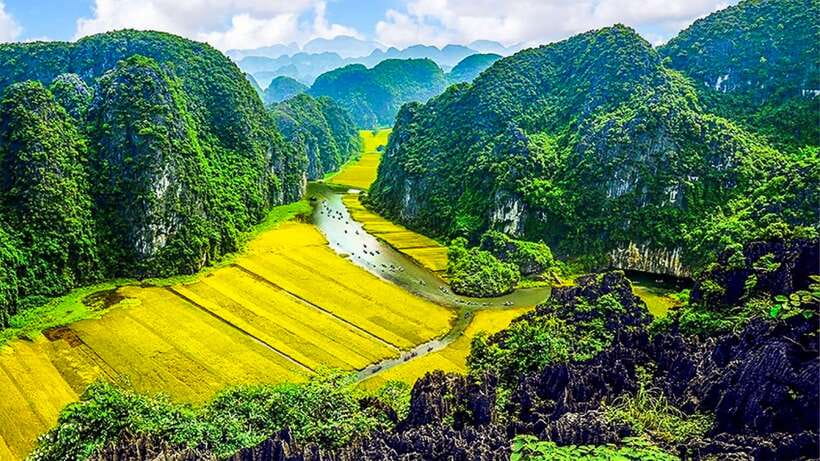 Hanoi/Ninh Binh: 1-Day Tam Coc/Trang An, Hoa Lu & Mua Caves - A One-Day Ninh Binh Hit: Caves, Temples, Bikes, and Big Views