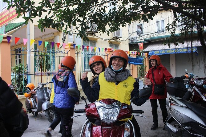 Hanoi Street Food Tour By Motorbike + Sightseeing SAFE & FUN - Scooters, Helmets, and the Safety-First Feel
