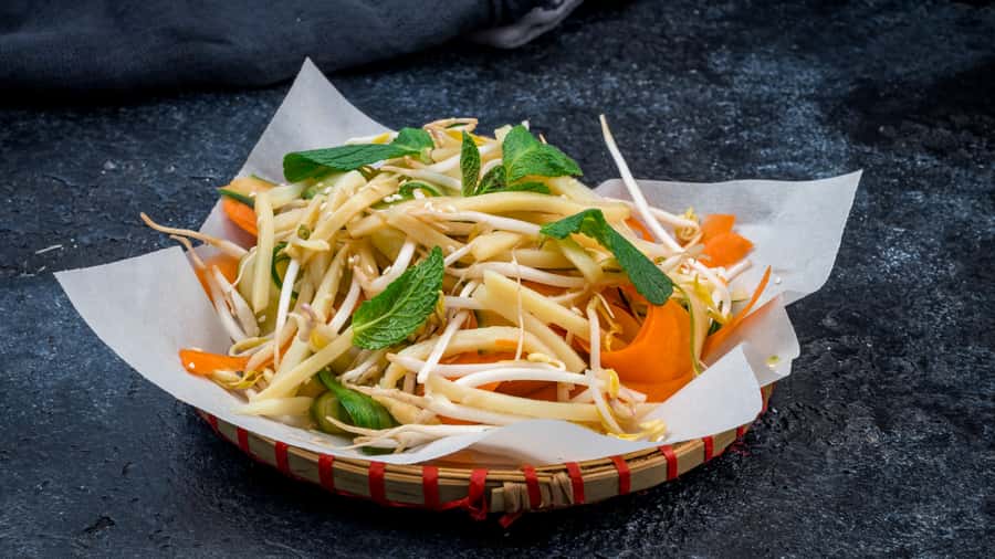 Hanoi Vegan Street Food & Train Street Tour - Bun Cha Chay: Grilled Tofu, Rice Noodles, and Herby Sauce