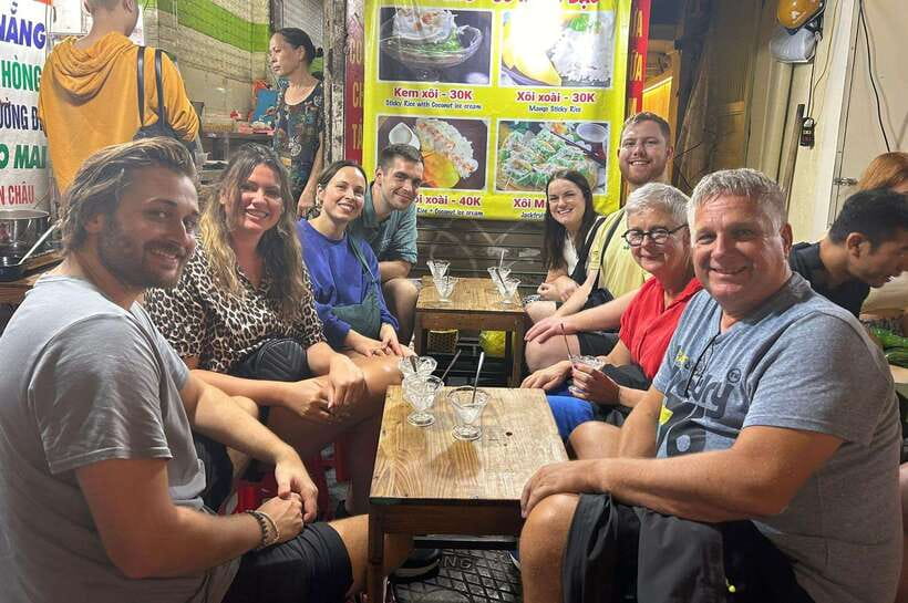 Hanoi: Vietnamese Street Food Tour with Egg Coffee - Kem xoi and the dessert rhythm that keeps things fun