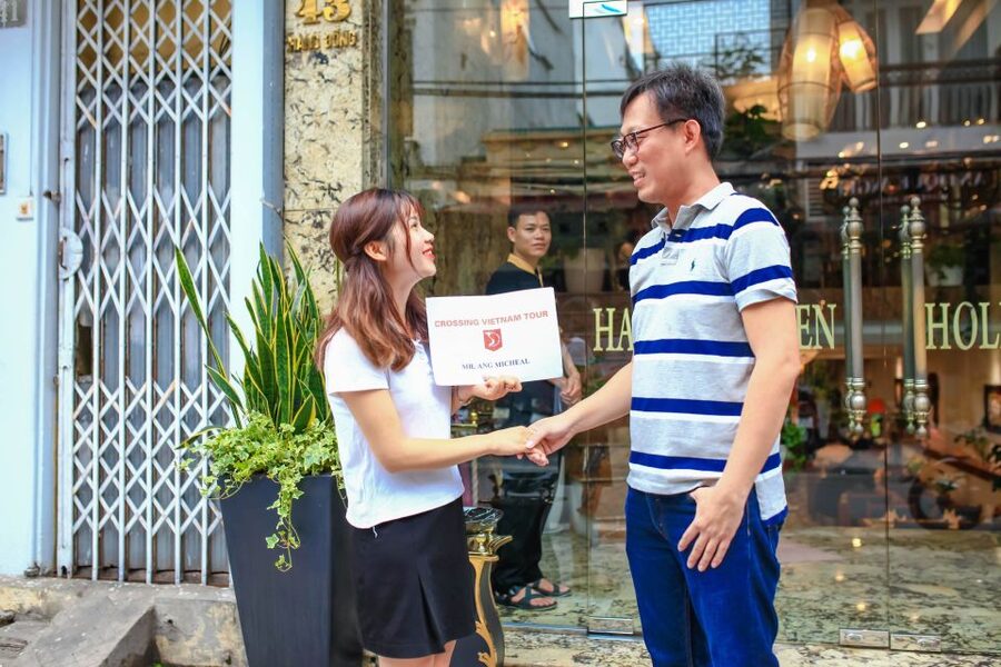 Hanoi Walking Street Food Tour & Cyclo Ride - Hanoi Old Quarter street food, with training wheels