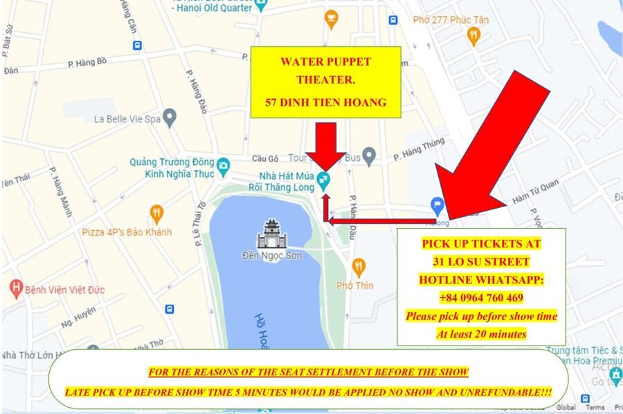 Hanoi: Water Puppet Show Tickets - The Small Human Touch: Staff Help and Fast Problem Solving