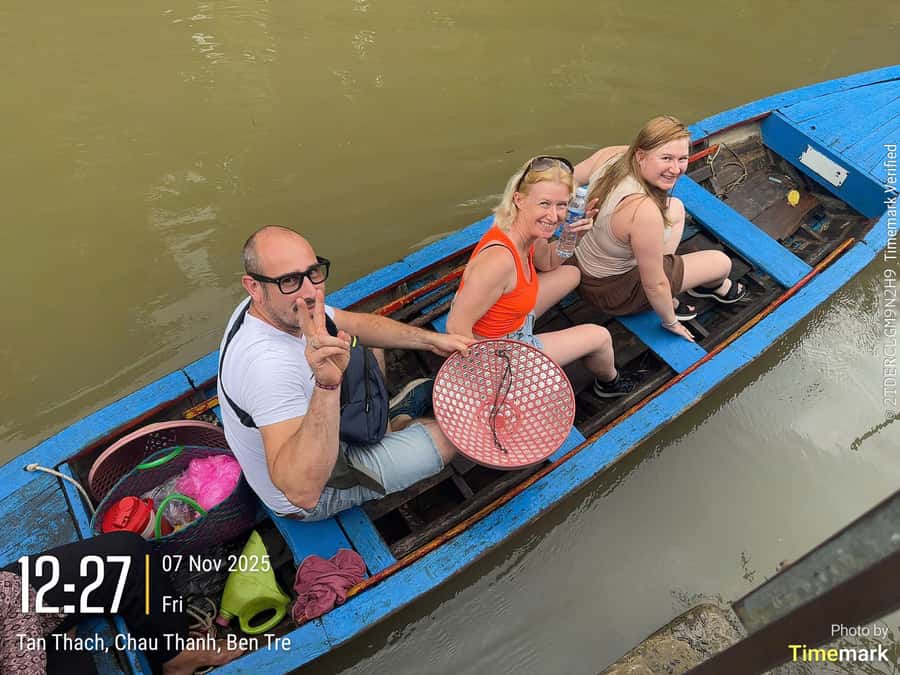 HCM: Authentic Mekong Delta - Boat, TukTuk, Khot Cake Making - Key highlights that make this Mekong Delta day trip click