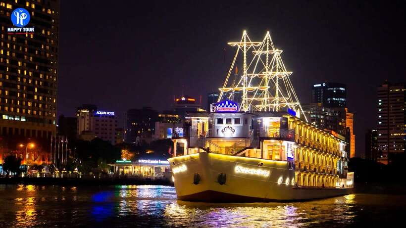 HCM: Saigon River Dinner Cruise - What you’ll remember after the lights come on