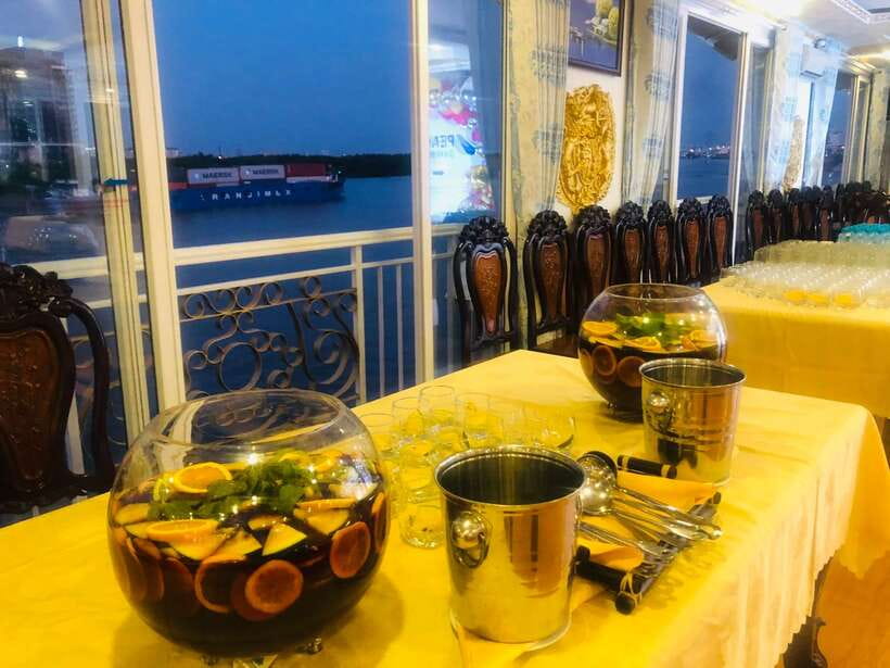 HCM: Saigon River Dinner Cruise - Price and value: about $55 for 3 hours plus dinner and transfers