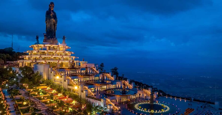 Ho Chi Minh: Black Virgin Mountain & Cao Dai Temple Tour - Ba Den Mountain, cable car ride up to the Lady Buddha views