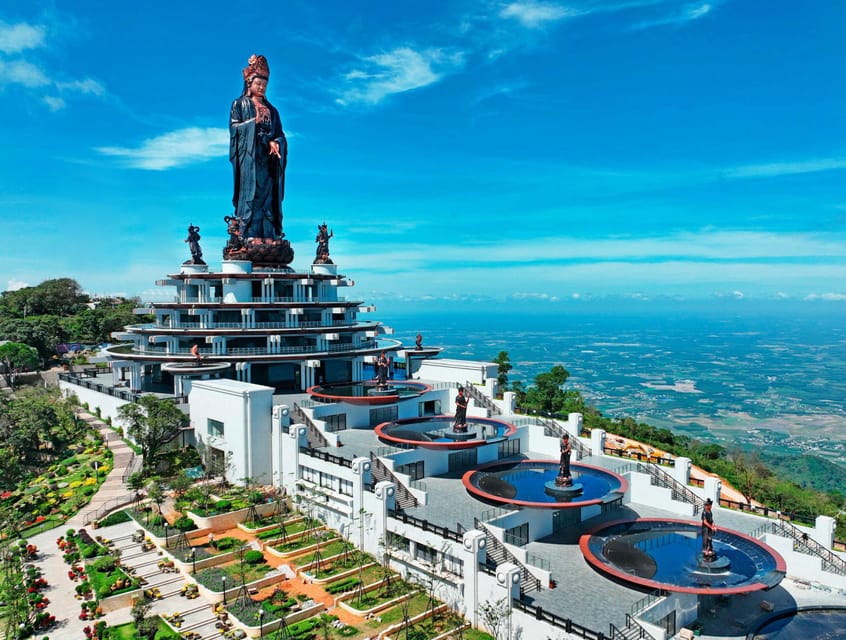 Ho Chi Minh: Black Virgin Mountain & Cao Dai Temple Tour - Vineyard stop in Tay Ninh, grapes and local tastes