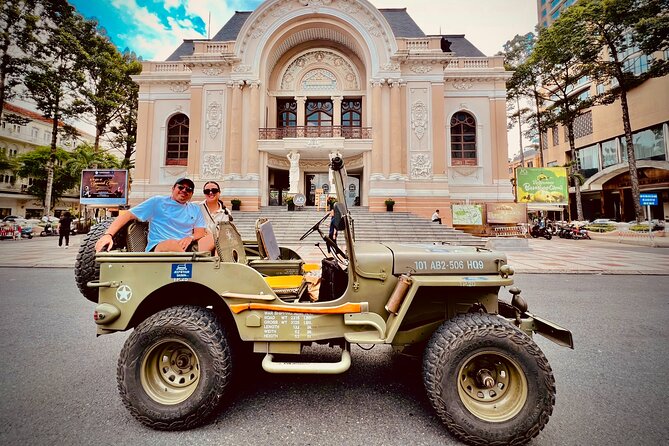 Ho Chi Minh City Private Half-Day Tour by U.S Army Jeep - Key highlights at a glance